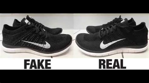 nike free run original vs fake|false nike shoes.